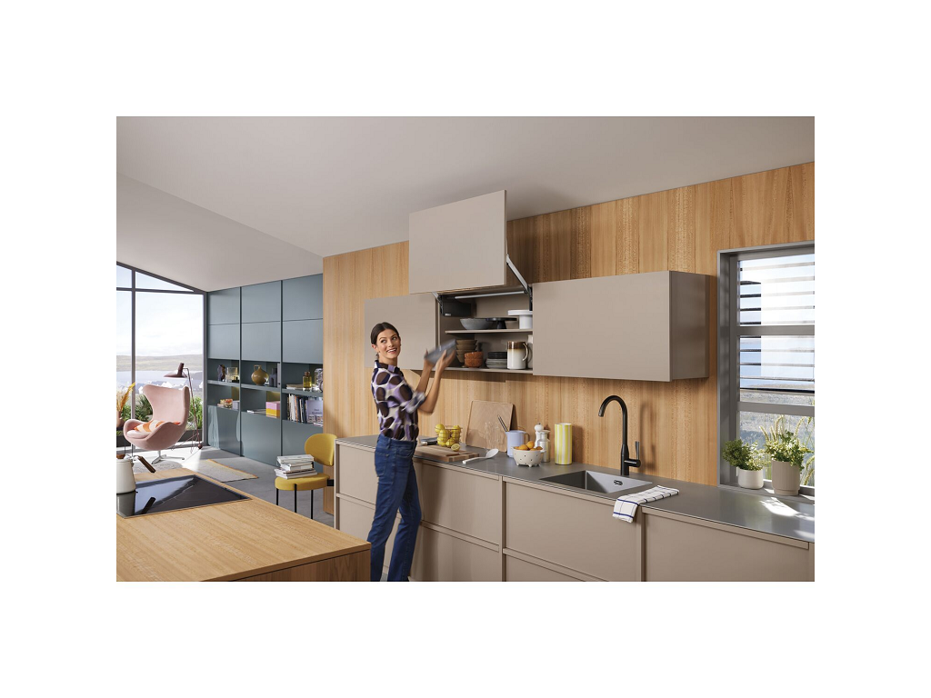 Meccanismo Anta Verso Alto Base forza Aventos HL TOP KH mm.300-389 | Blum - immagine 2